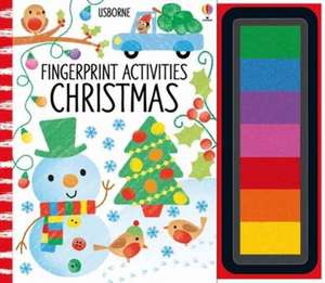 Fingerprint Activities Christmas de Fiona Watt