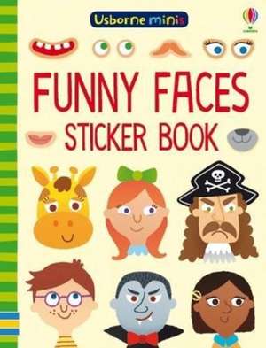 Funny Faces Sticker Book de Sam Smith