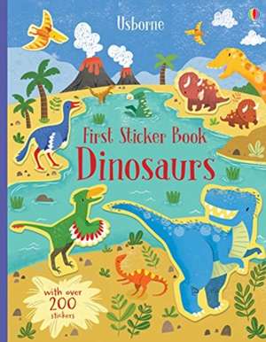 First Sticker Book Dinosaurs de Hannah (EDITOR) Watson