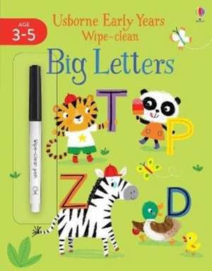 Early Years Wipe-Clean Big Letters de JESSICA GREENWELL