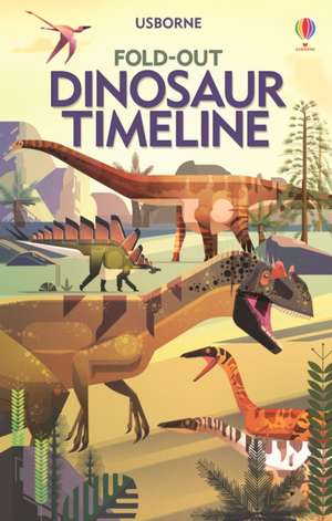 Firth, R: Fold-Out Dinosaur Timeline de Rachel Firth