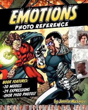 Emotions Photo Reference for Illustrators & Artists Volume 1 de MS Jennifer K. MacKenzie