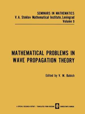 Mathematical Problems in Wave Propagation Theory de V. M. Babich