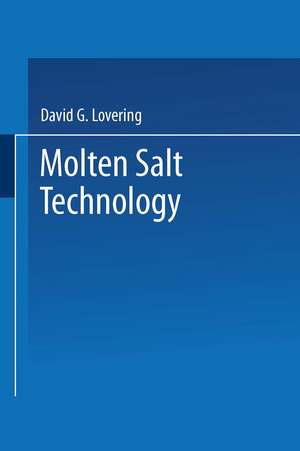 Molten Salt Technology de David G. Lovering