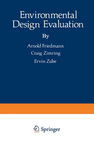 Environmental Design Evaluation de Arnold Friedmann