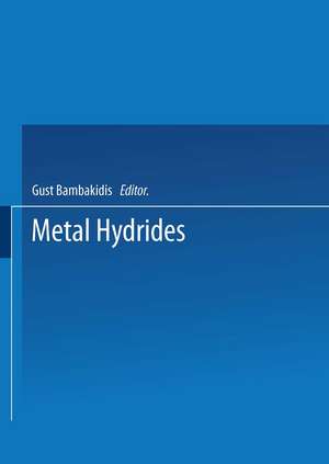 Metal Hydrides de Gust Bambakidis