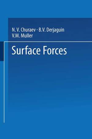 Surface Forces de Nikolai V. Churaev