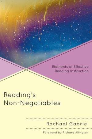 Reading's Non-Negotiables de Rachael E. Gabriel