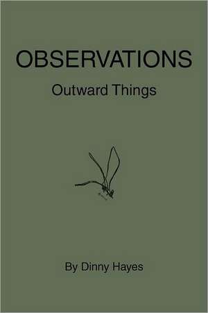 Observations de Dinny Hayes