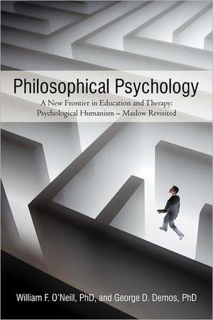 Philosophical Psychology de William F. O'Neill