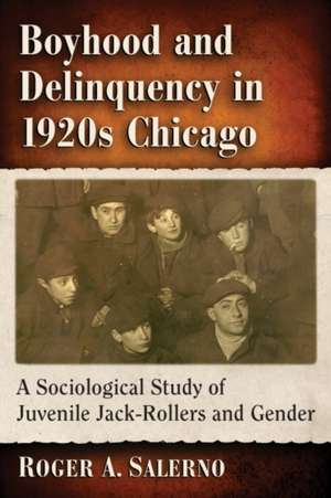 Boyhood and Delinquency in 1920s Chicago de Roger A. Salerno