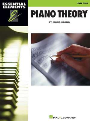 Piano Theory, Level 4 de Mona Rejino