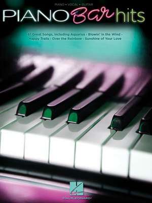 Piano Bar Hits de Hal Leonard Corp