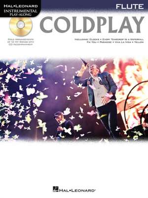 Coldplay - Instrumental Play-Along for Flute Book/Online Audio