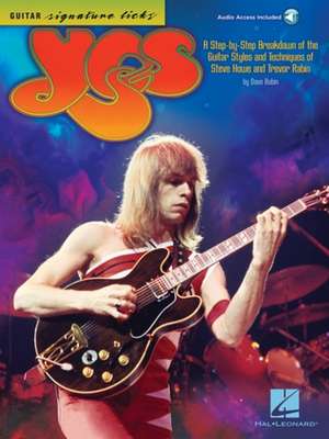 Yes - Guitar Signature Licks (Book/Online Audio) de Dave Rubin