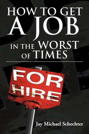 How to Get a Job in the Worst of Times de Jay Michael Schechter