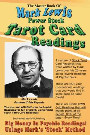 The Master Book of Mark Lewis Power Stock Tarot Card Cold Readings de Mark Lewis