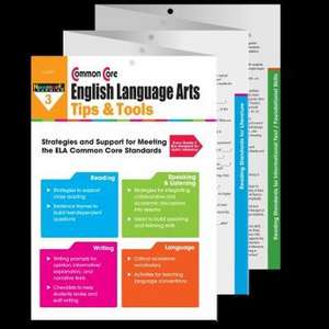 Common Core Ela Tips & Tools Grade 3 Teacher Resource de Learning Newmark