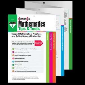 Common Core Mathematics Tips & Tools Grade 6 Teacher Resource de Dana Conaty