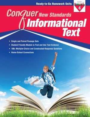 Conquer New Standards Informational Text (Grade 4) Workbook