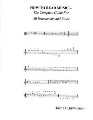 How to Read Music de John D. Quattromani