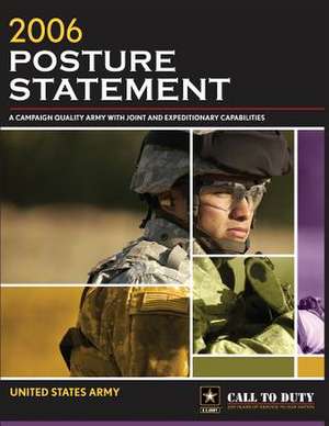 2006 Posture Statement de United States Army