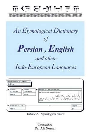 An Etymological Dictionary of Persian, English and Other Indo-European Languages Vol 2 de Ali Nourai