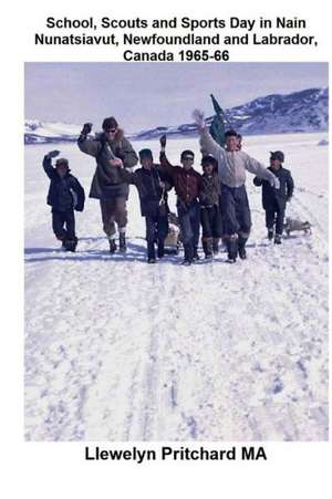 School, Scouts and Sports Day in Nain Nunatsiavut, Newfoundland and Labrador, Canada 1965-66: Escursione Scout Sul Ghiaccio, Fotogr de Llewelyn Pritchard Ma