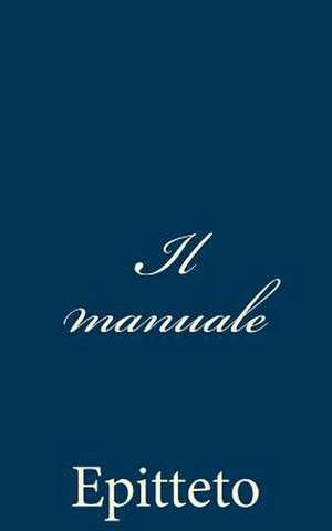 Il Manuale de Epitteto