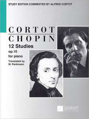 Chopin: 12 Studies for Piano, Op. 10 de Frederic Chopin