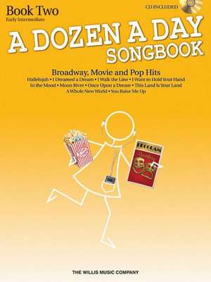 A Dozen a Day Songbook - Book 2 Early Intermediate Level Book/Online Audio