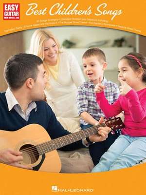 Best Children's Songs: Easy Guitar with Notes & Tab de Hal Leonard Corp