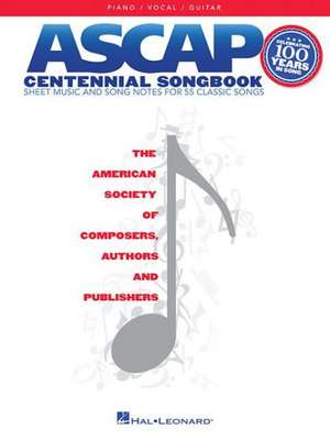 ASCAP Centennial Songbook de Hal Leonard Corp