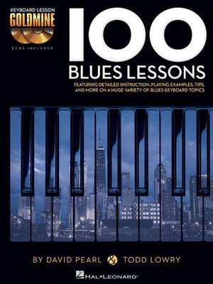 100 Blues Lessons de David Pearl