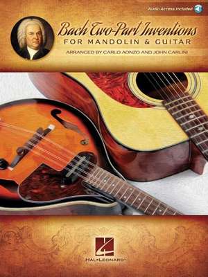 Bach Two-Part Inventions for Mandolin & Guitar