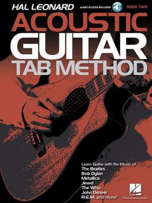 Hal Leonard Acoustic Guitar Tab Method - Book 2 de Jeff Schroedl