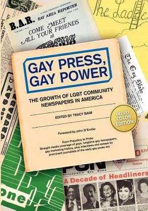 Gay Press, Gay Power de Tracy Baim