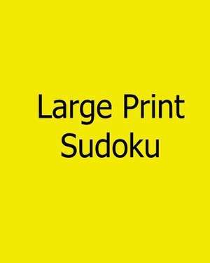 Large Print Sudoku de Sam Taylor