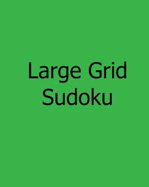 Large Grid Sudoku de Mark Brightwell