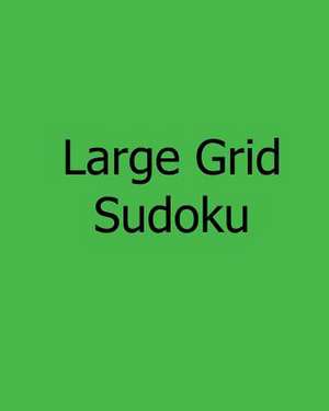 Large Grid Sudoku de Ted Rogers