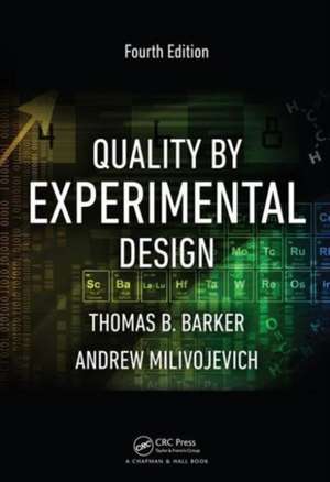 Quality by Experimental Design de Thomas B. Barker