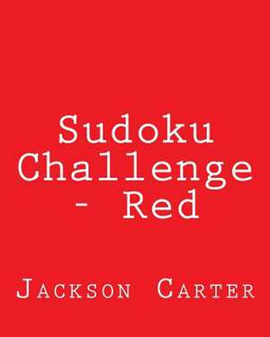 Sudoku Challenge - Red de Jackson Carter