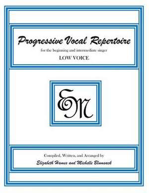 Progressive Vocal Repertoire (Low Voice) de Em Music Publishing