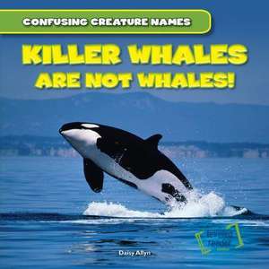 Killer Whales Are Not Whales! de Daisy Allyn