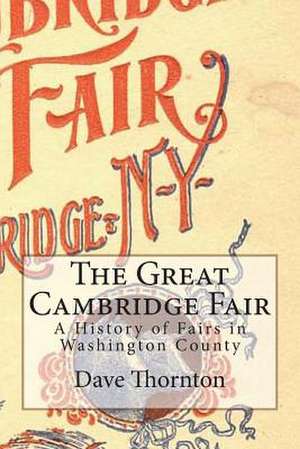 The Great Cambridge Fair de Dave Thornton