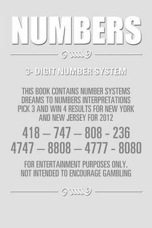 NUMBERS de Edward Stanford