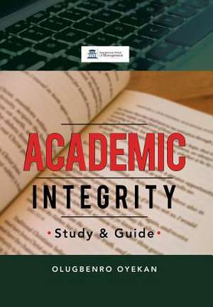 Academic Integrity de Olugbenro Oyekan