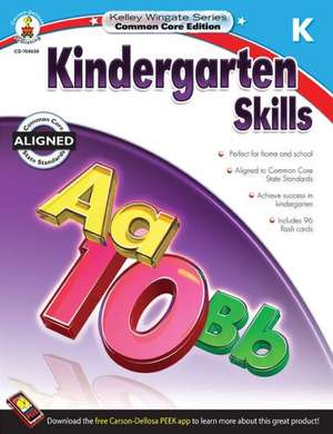 Kindergarten Skills de Carson-Dellosa Publishing