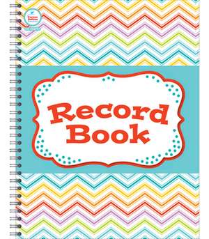 Chevron Record Book de Carson-Dellosa Publishing