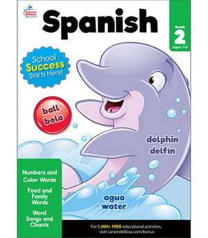 Spanish Workbook, Grade 2: Cursive Workbook de Brighter Child